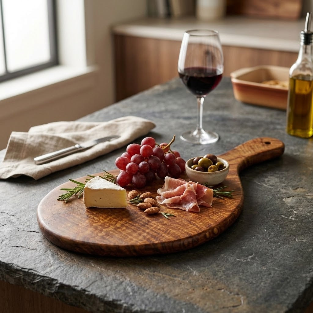 Wooden Arc Tray