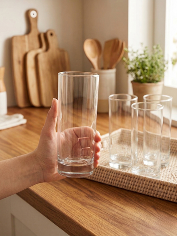 Glass Round Cup
