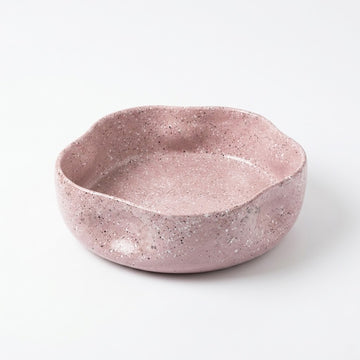 Pink Galaxy Pottery Bowl
