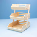 Rustic Pine Tier Organizer