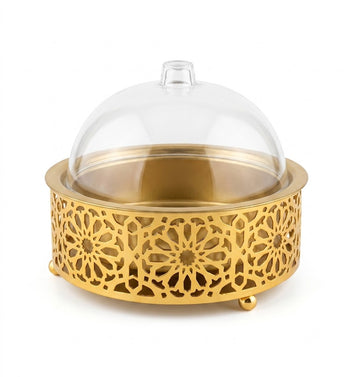 Round Arabic Cut Tray