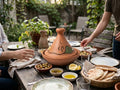 3-Piece Handcrafted Clay Tagine Set — HomePro Egypt (view 2)