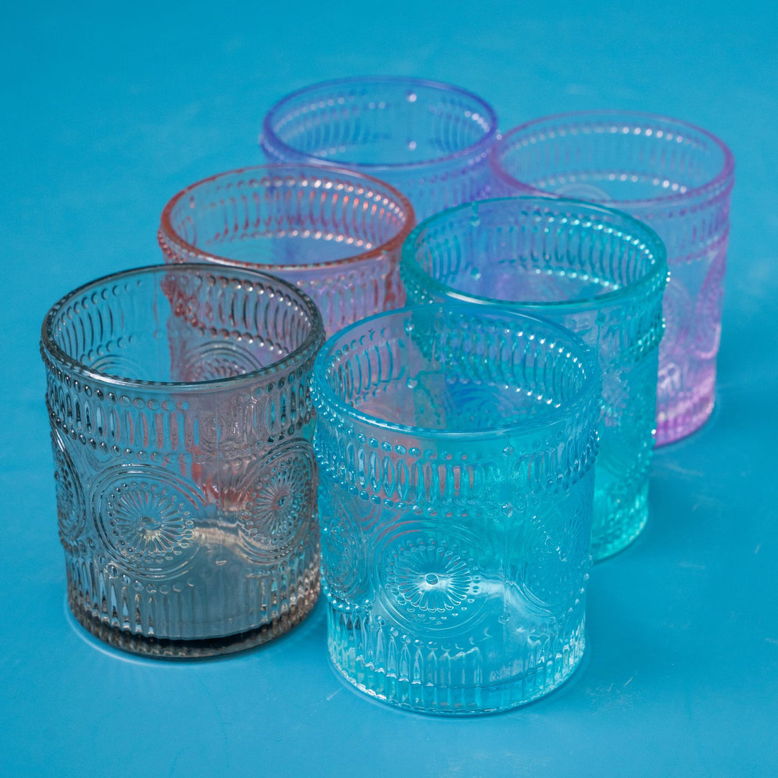 Patterned Glass Cup