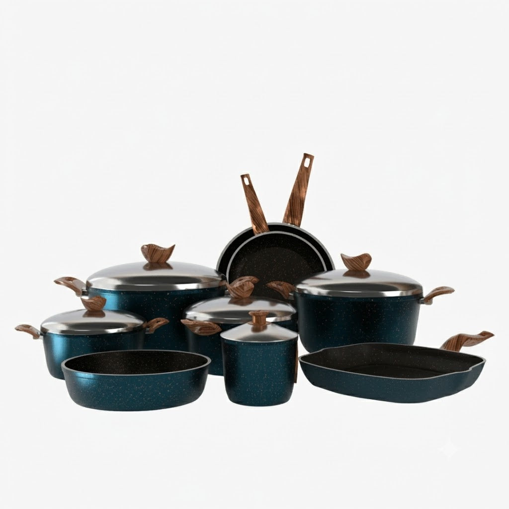 14-Pieces Terynova Granite Cookware Set — HomePro Egypt (view 8)