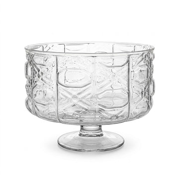 Luxury Glass Fruit Bowl