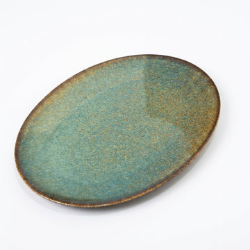 Large Emerald Green Serving Platter — HomePro Egypt (view 1)