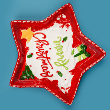Christmas Star Serving Platter