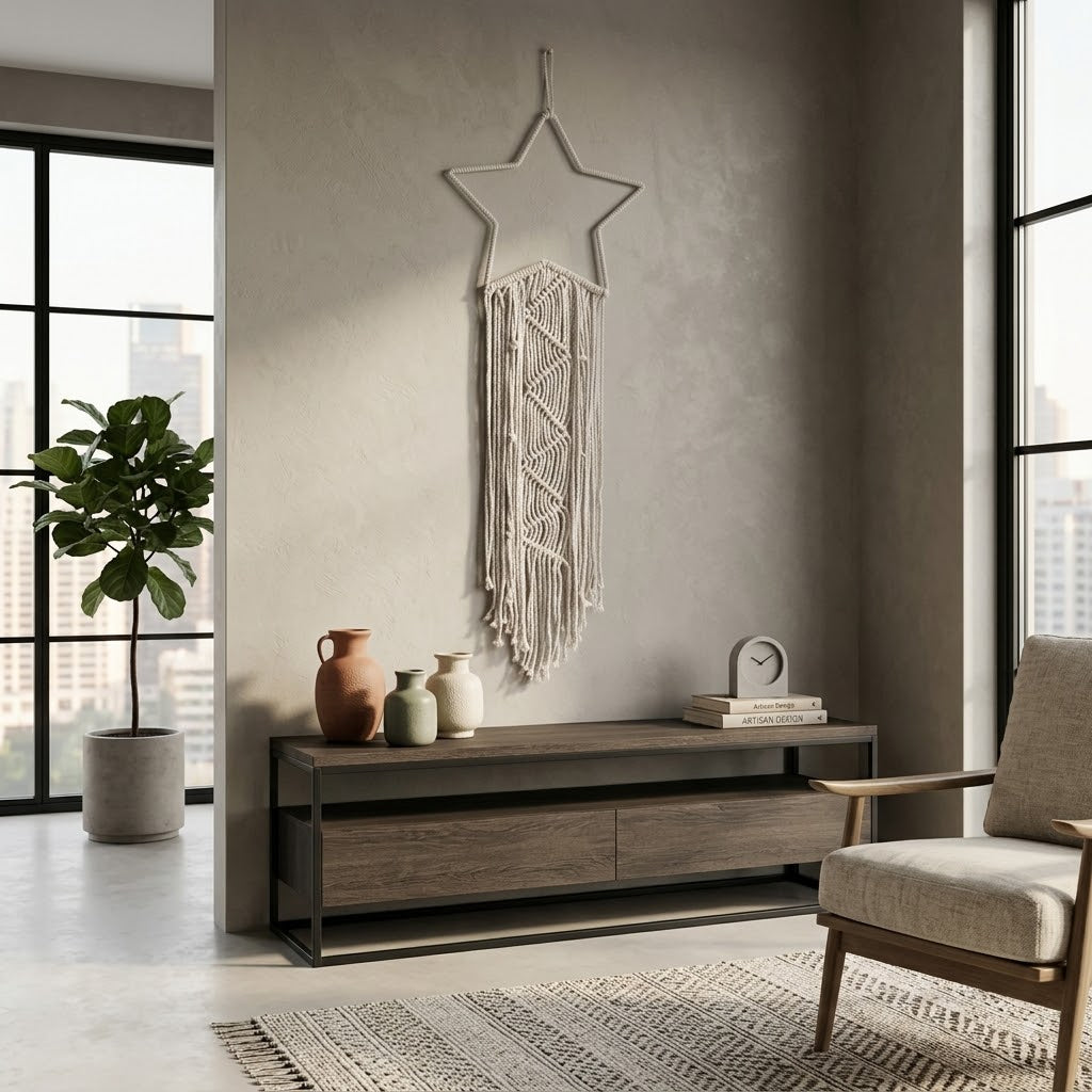 Macrame Star Touch