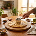 HP-AI-lifestyle Wooden-Handle Pizza Cutter