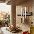 HP-AI-lifestyle Premium Black Magnetic Knife Holder