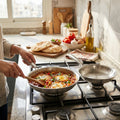 HP-AI-lifestyle Premium Luxury Stainless Steel Frying Pan