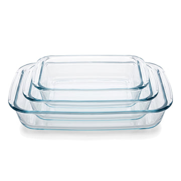 HP-AI-white Transparent Glass Tajine Set