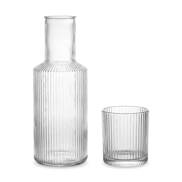 HP-AI-white Clarity Drinkware Glass Set
