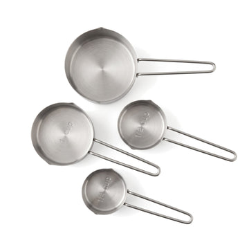 HP-AI-white Stainless Steel Measuring Cup Set