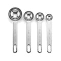 HP-AI-white Stainless Steel Measuring Spoon Set