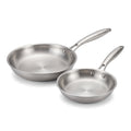 HP-AI-white Premium Luxury Stainless Steel Frying Pan