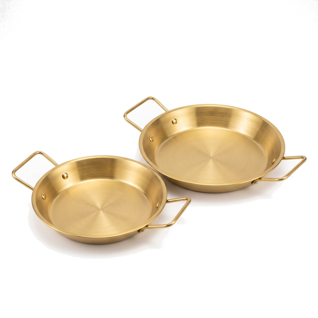 HP-AI-white Golden Horizon Paella Pan