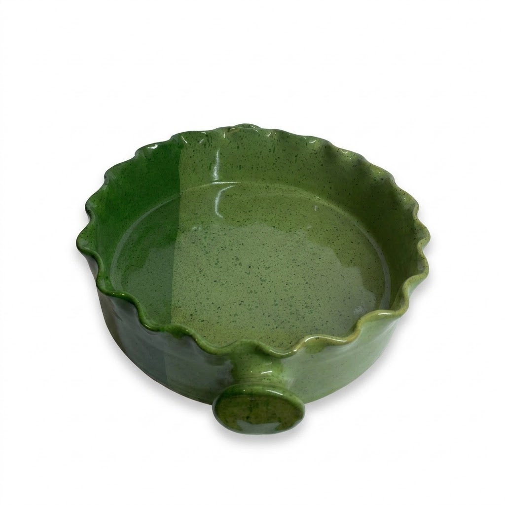 Mixed Pottery Serving Bowl
