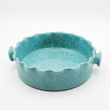 Ocean-Blue Cradle Bowl