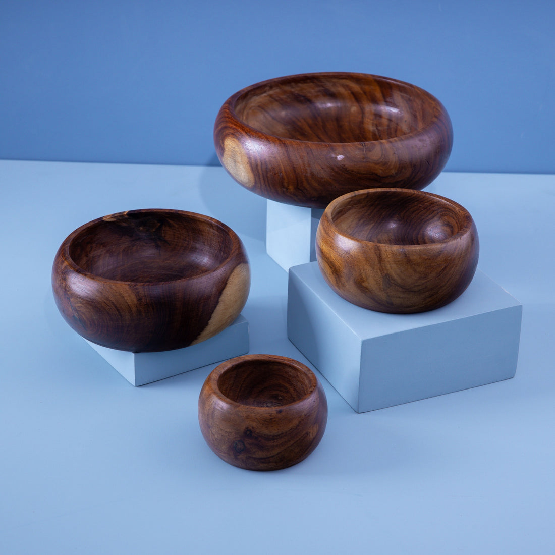 Nambe wooden bowls