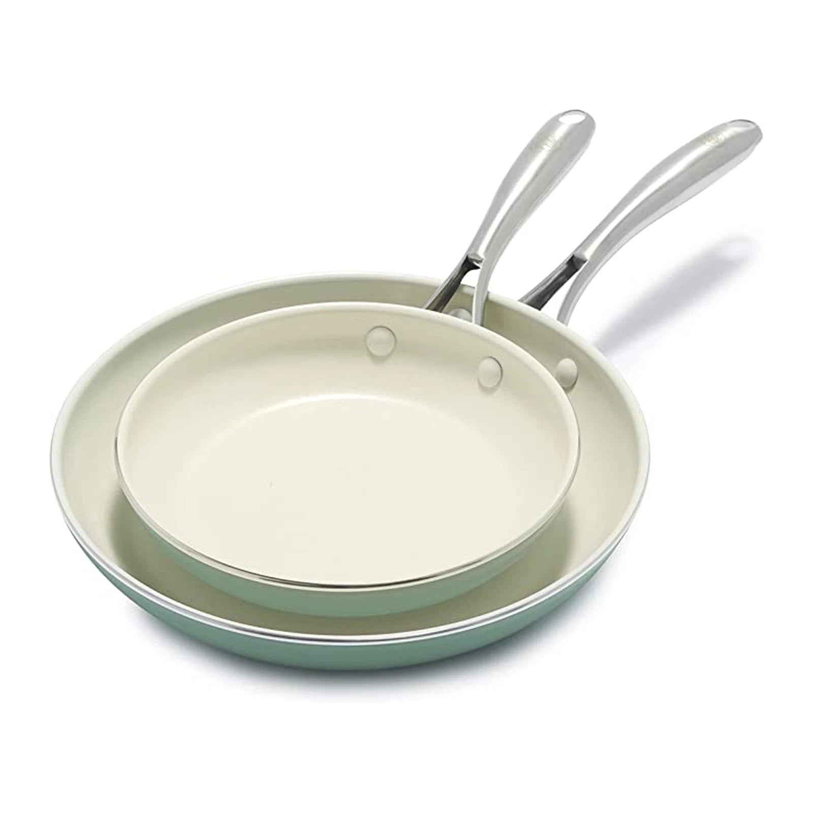 GreenLife Artizan Frying Pan Set 20/26 cm Ceramic Non-Stick PFAS-Free