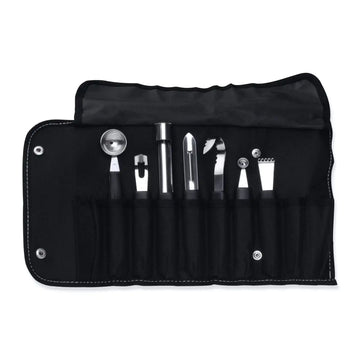 BergHOFF 8 piece garnishing set in folding bag