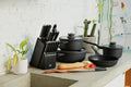 BergHOFF 13pc Knife Block set Graphite