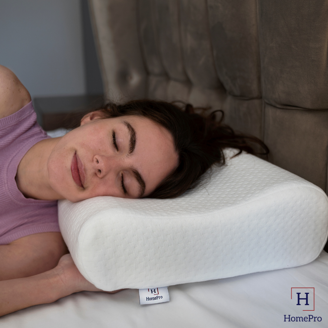 Curved Memory Foam Pillow