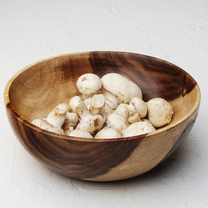 20 cm Wooden Circular Bowl