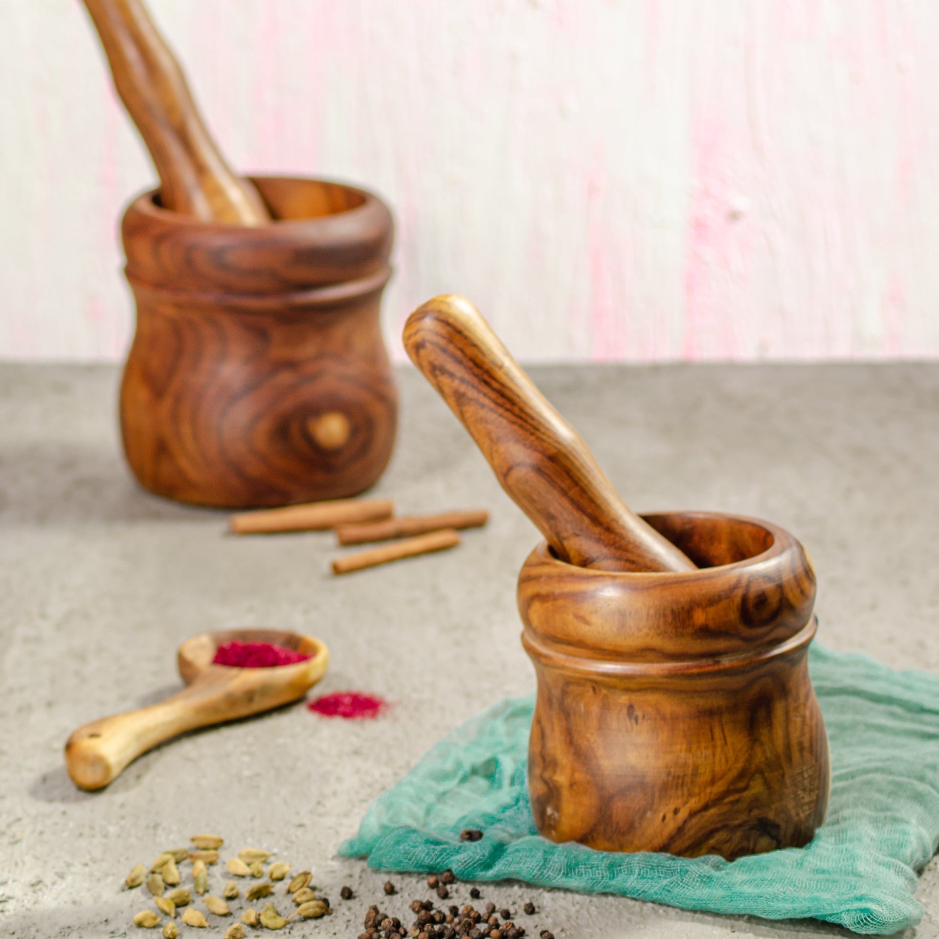 Garlic and spices