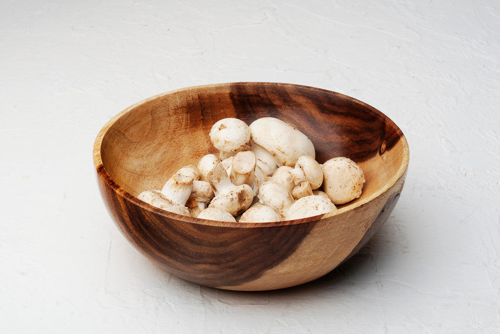 20 cm Wooden Circular Bowl