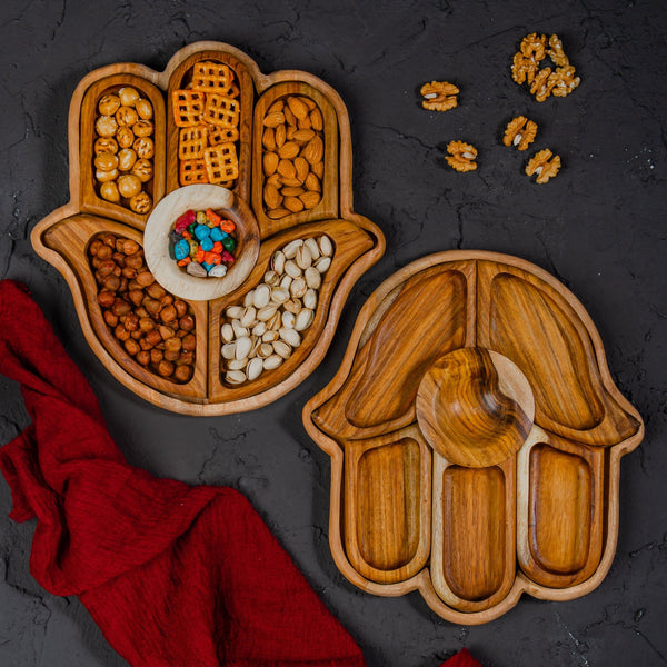 Handwood Nuts Platter